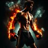 Boxing player